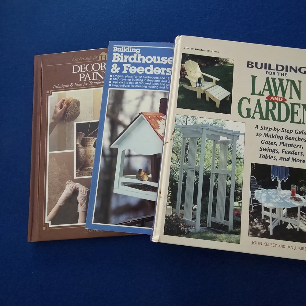 Set of Three DIY Craft Books